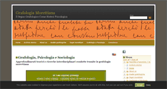 Desktop Screenshot of grafologiamorettiana.it